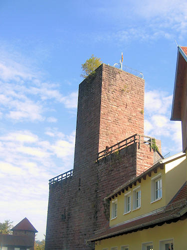 Turm der Burg Liebenzell