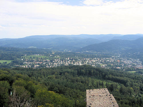 Blick auf Baden-Baden