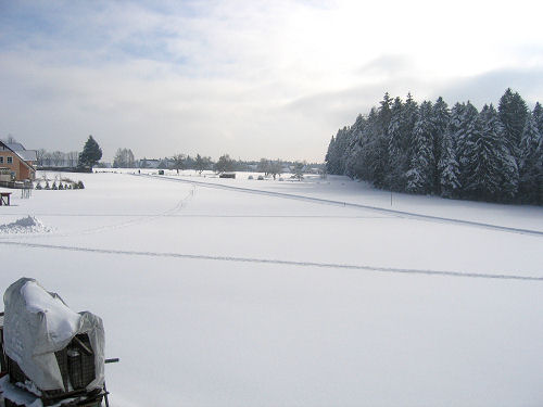 Winterliche Hochfläche im Nordschwarzwald