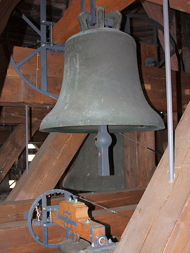 Glockenstuhl des Freiburger Münsters