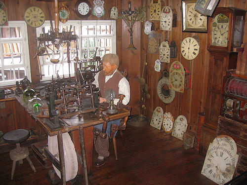 Uhrmacher-Werkstatt