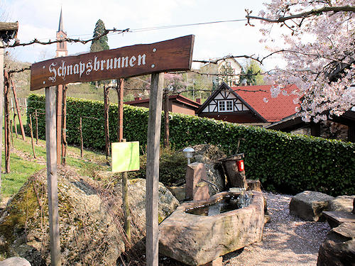 Schnapsbrunnen in Sasbachwalden